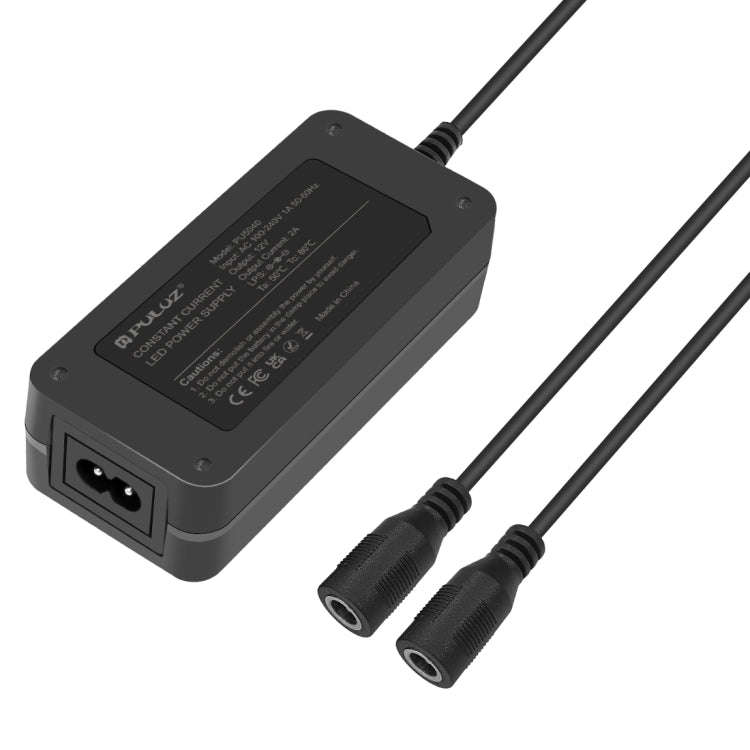 PULUZ Constant Current LED Power Supply Power Adapter for 40cm Studio Tent, AC 110-240V to DC 12V...