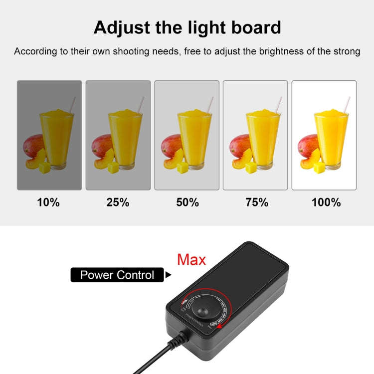 PULUZ Constant Current LED Power Supply Power Adapter for 80cm Studio Tent, AC 100-250V to DC 18V...
