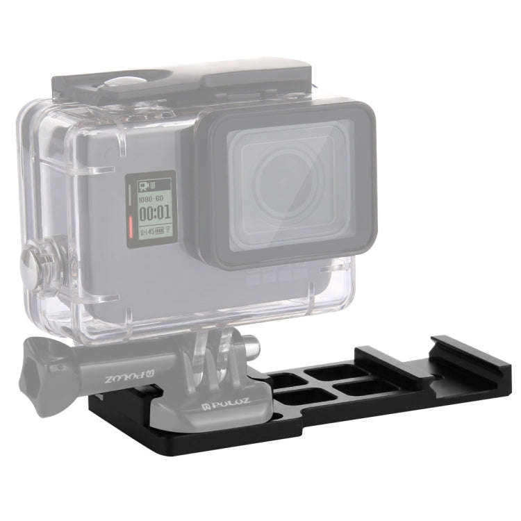 PULUZ Cantilever Gun Rail Side Mount for GoPro, Insta360, DJI and Other Action Cameras