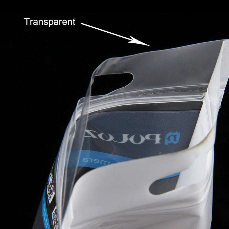 10 PCS PULUZ 34.5cm x 9cm Hang Hole Clear Front White Pearl Jewelry Zip Lock Packaging Bag(Size: ...