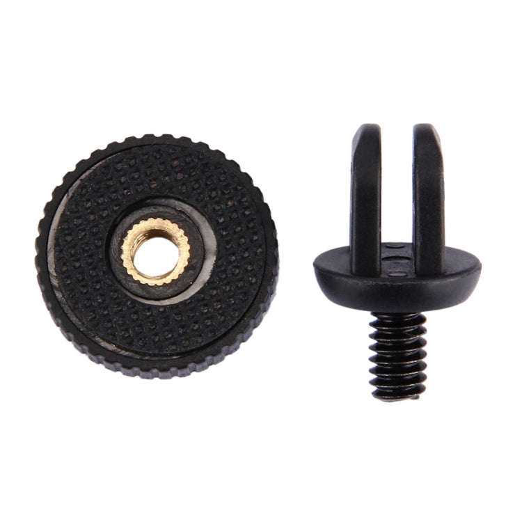 PULUZ 1/4 inch Screw Tripod Mount Adapter for GoPro, Insta360, DJI and Other Action Cameras 5mm D...