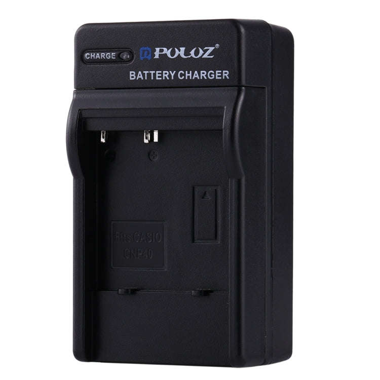 PULUZ Digital Camera Battery Car Charger for CASIO CNP40 Battery