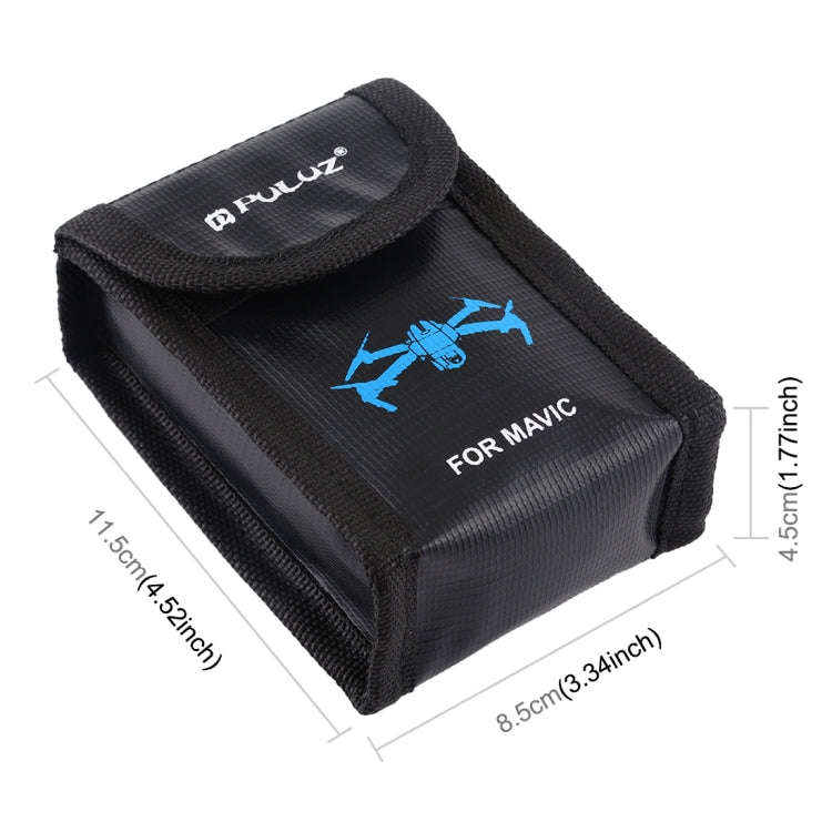 PULUZ Lithium Battery Explosion-proof Safety Protection Storage Bags for DJI / Sony / Nikon / Can...