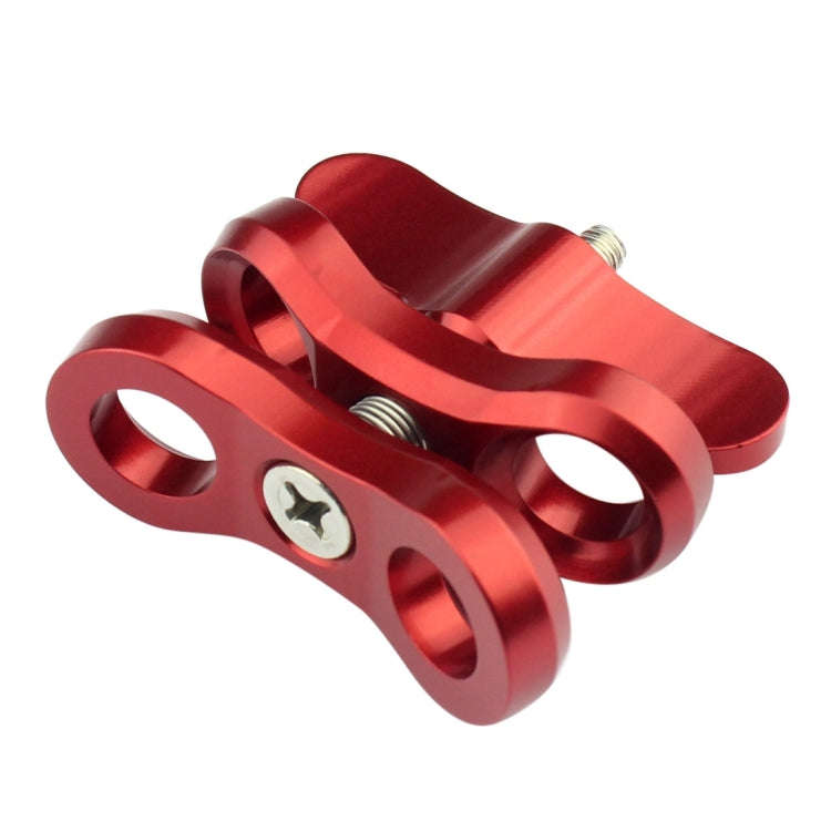 PULUZ Ball Clamp Close Hole Diving Camera Bracket CNC Aluminum Spring Flashlight Clamp for Diving...