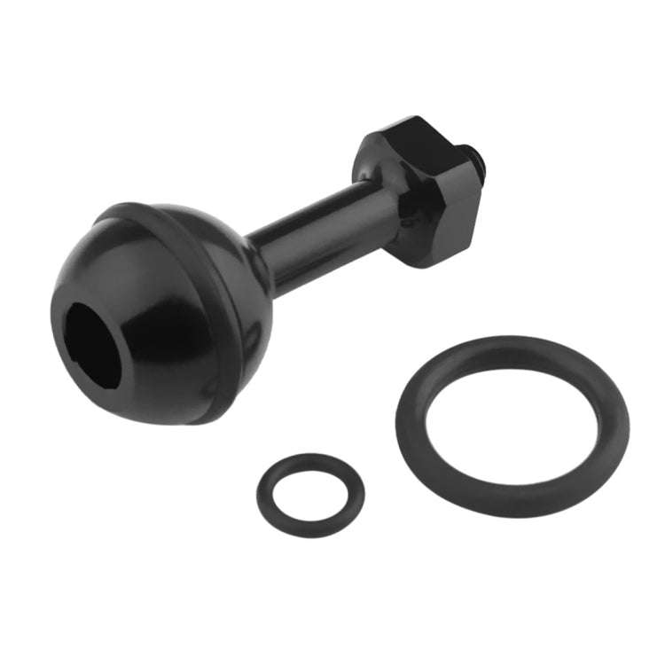 PULUZ 1/4 inch Screw Aluminum Ball Adapter Mount for GoPro, Insta360, DJI and Other Action Camera...