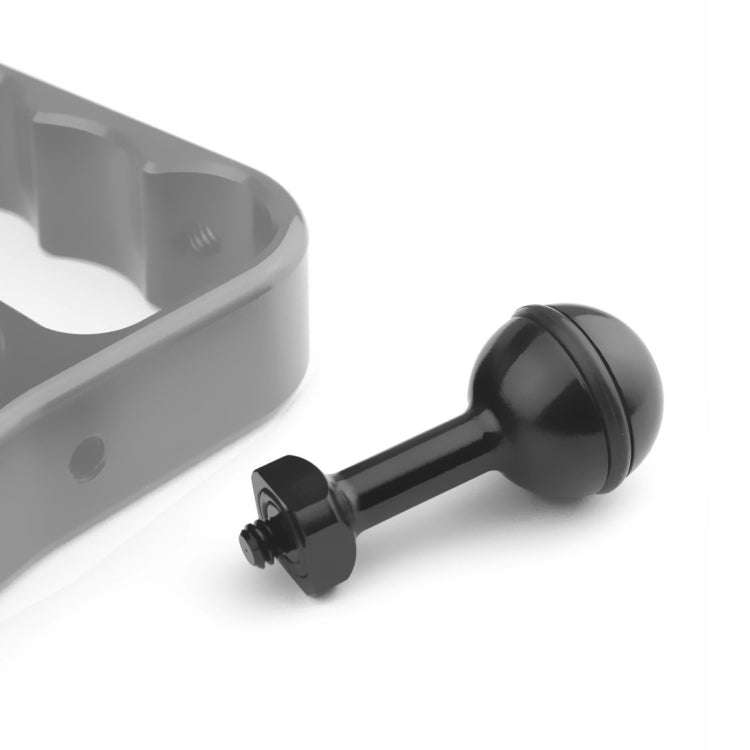 PULUZ 1/4 inch Screw Aluminum Ball Adapter Mount for GoPro, Insta360, DJI and Other Action Camera...