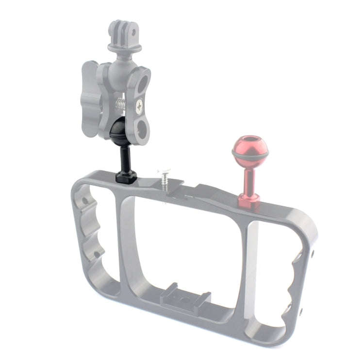 PULUZ 1/4 inch Screw Aluminum Ball Adapter Mount for GoPro, Insta360, DJI and Other Action Camera...