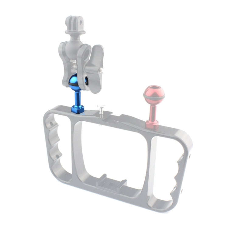 PULUZ 1/4 inch Screw Aluminum Ball Adapter Mount for GoPro, Insta360, DJI and Other Action Camera...