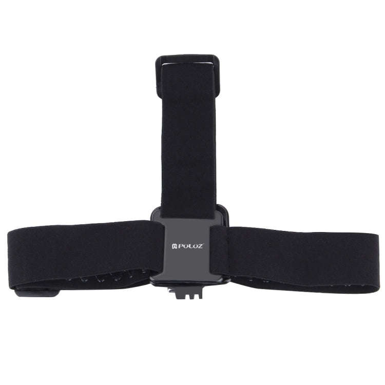 PULUZ Elastic Mount Belt Adjustable Head Strap for GoPro, Insta360 ONE R, DJI Osmo Action and Oth...