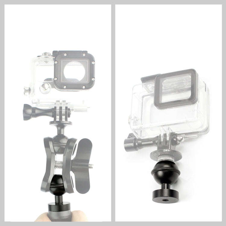 PULUZ CNC Aluminum Ball Head Adapter Mount for GoPro, Insta360, DJI and Other Action Cameras, Dia...