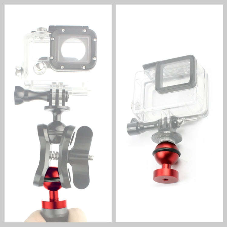 PULUZ CNC Aluminum Ball Head Adapter Mount for GoPro, Insta360, DJI and Other Action Cameras, Dia...