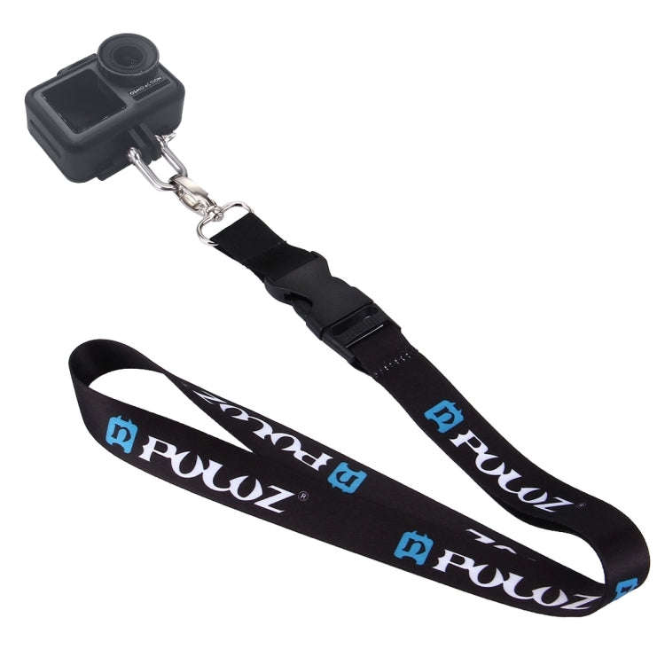 PULUZ 60cm Detachable Long Neck Strap Lanyard Sling with 1/4 inch ScrewGoPro, Insta360, DJI and O...