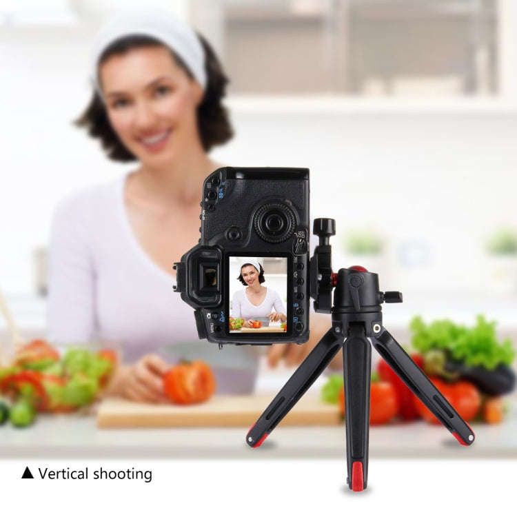 PULUZ Pocket Mini Metal Desktop Tripod Mount with 360 Degree Ball Head for DSLR & Digital Cameras...