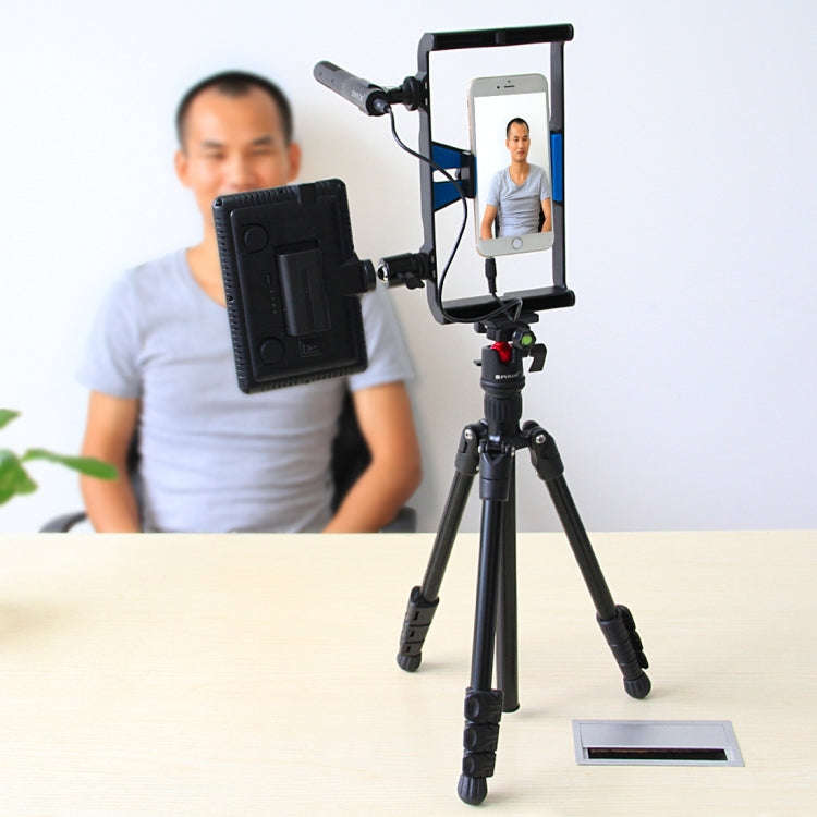 PULUZ 4-Section Folding Legs Metal  Tripod Mount with 360 Degree Ball Head for DSLR & Digital Cam...
