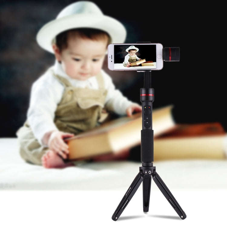 PULUZ Pocket Mini Metal Desktop Tripod Mount with 1/4 inch to 3/8 inch Thread Adapter Screw for D...
