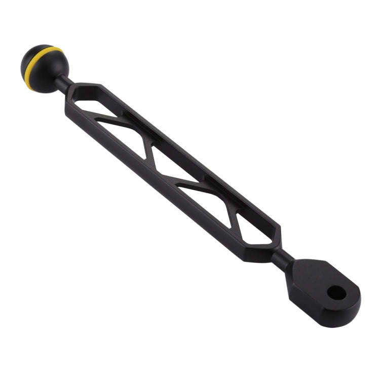 PULUZ 8 inch 20.3cm Aluminum Alloy Ball Arm for Underwater Torch / Video Light, Ball Diameter: 2.5cm