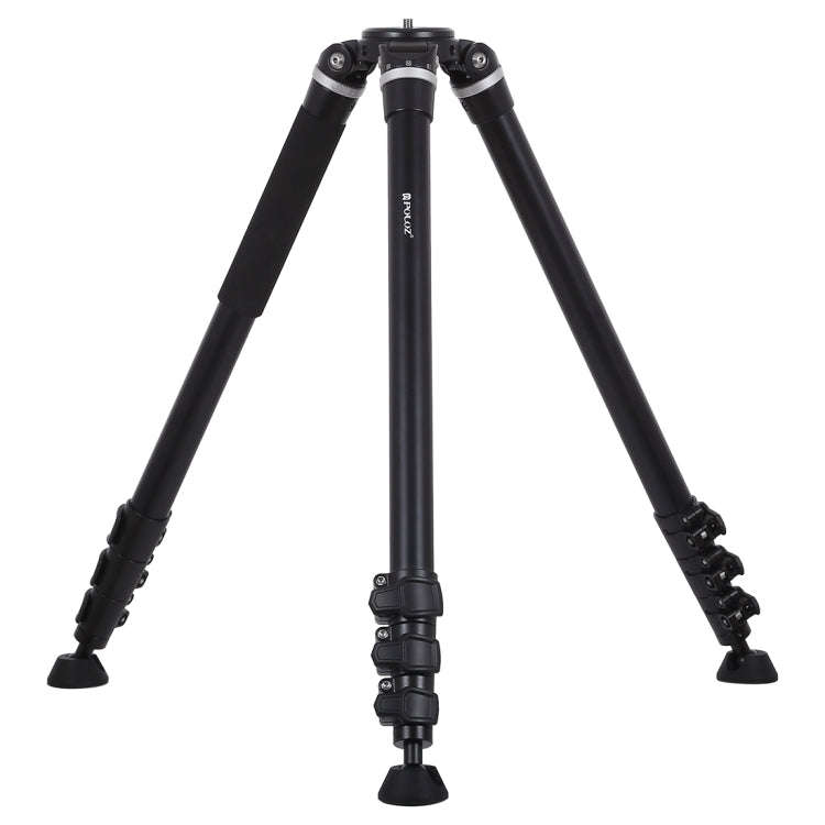 PULUZ 4-Section Folding Legs Metal Tripod Mount for DSLR / SLR Camera, Adjustable Height: 97-180cm
