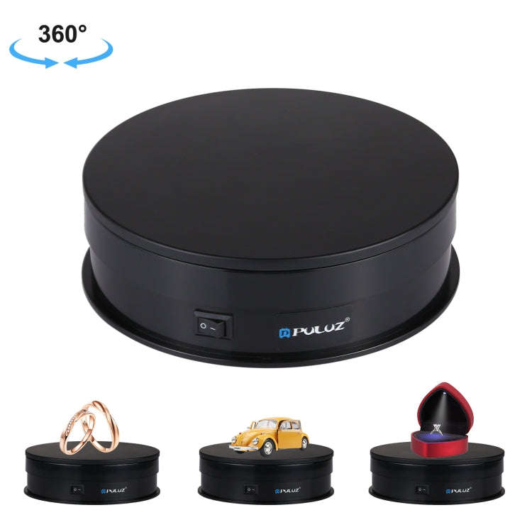 PULUZ 15cm USB Electric Rotating Turntable Display Stand Video Shooting Props Turntable for Photo...