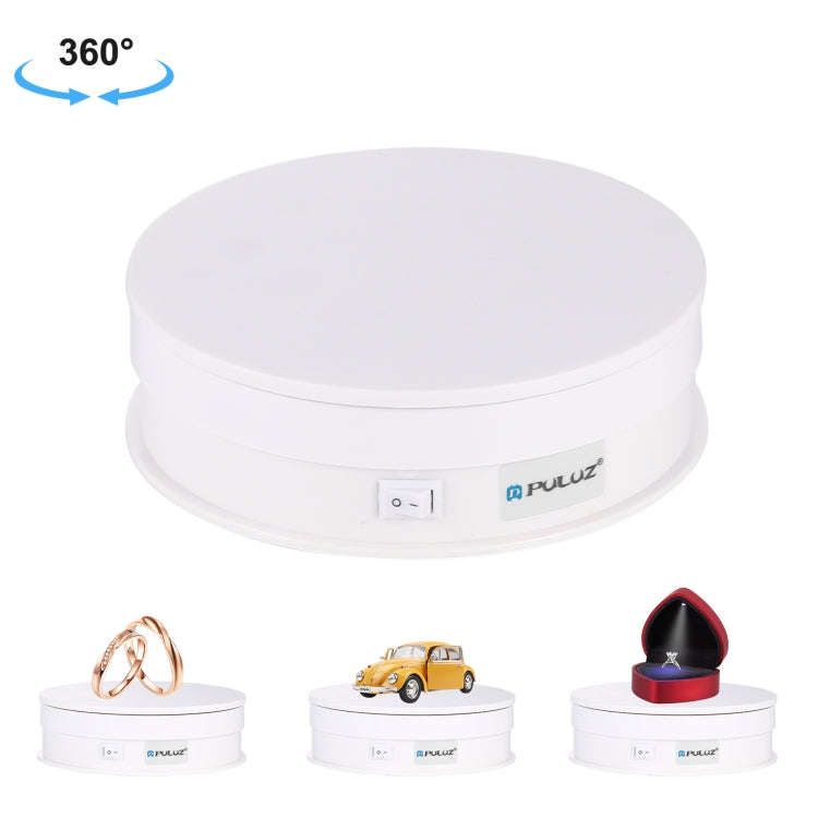 PULUZ 15cm USB Electric Rotating Turntable Display Stand Video Shooting Props Turntable for Photo...