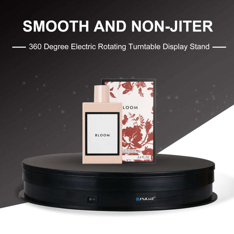 PULUZ 30cm USB Electric Rotating Turntable Display Stand Video Shooting Props Turntable for Photo...