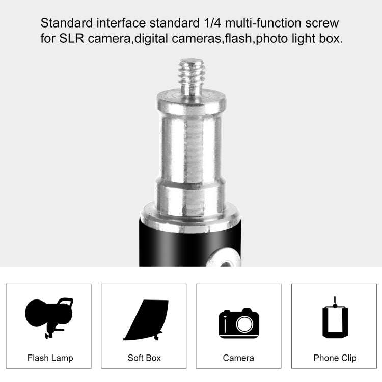 PULUZ 2.8m Height Foldable 3 Sections Tripod Mount Light Holder for Photography Video Light / Bac...