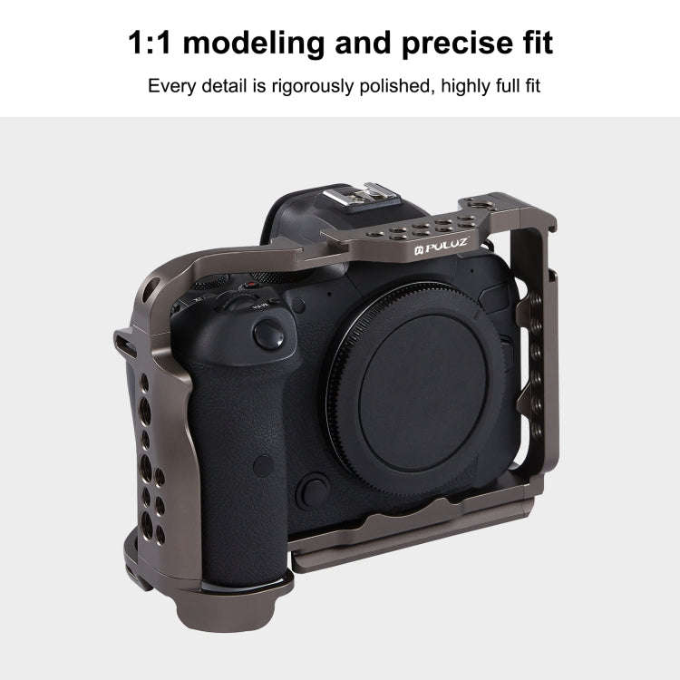 PULUZ Video Camera Cage Stabilizer for Canon EOS R5 / R5C / EOS R6 / R6 II, without Handle(Bronze)