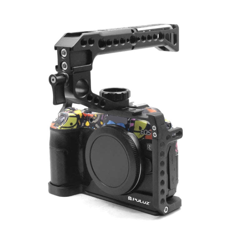 For Canon EOS-RP PULUZ Metal Camera Cage Stabilizer Rig(Black)