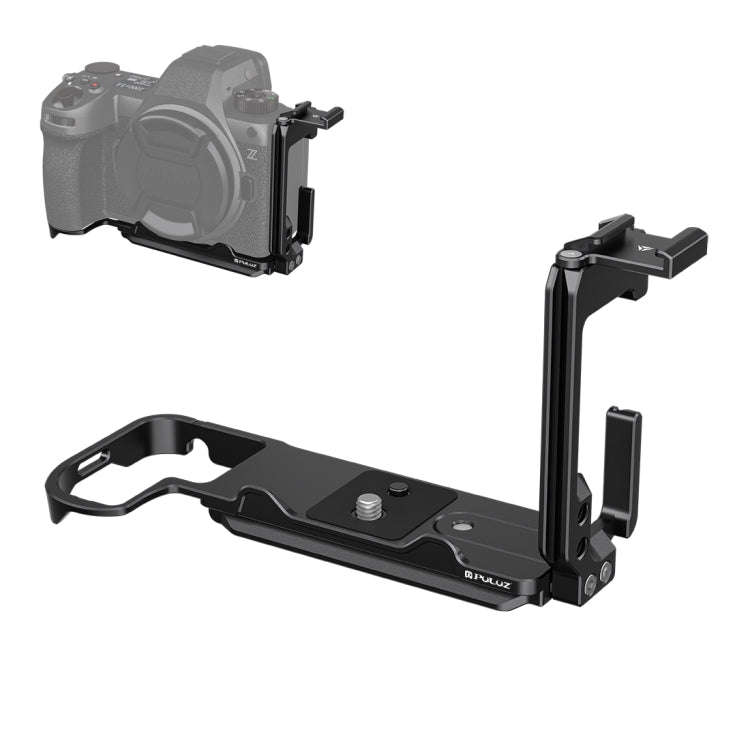 For Nikon Z6III / Z6II PULUZ 1/4 inch Vertical Shoot Quick Release L Plate Bracket Base Holder (B...