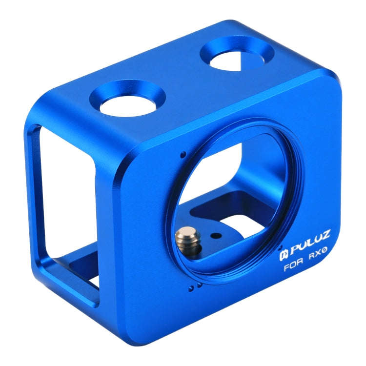 PULUZ for Sony RX0 Aluminum Alloy Protective Cage + 37mm UV Filter Lens + Lens Sunshade with Scre...