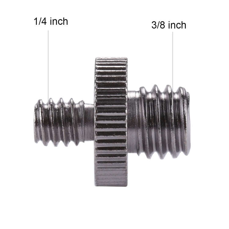 PULUZ 1/4 inch Male Thread to 3/8 inch Male Thread Adapter Screw