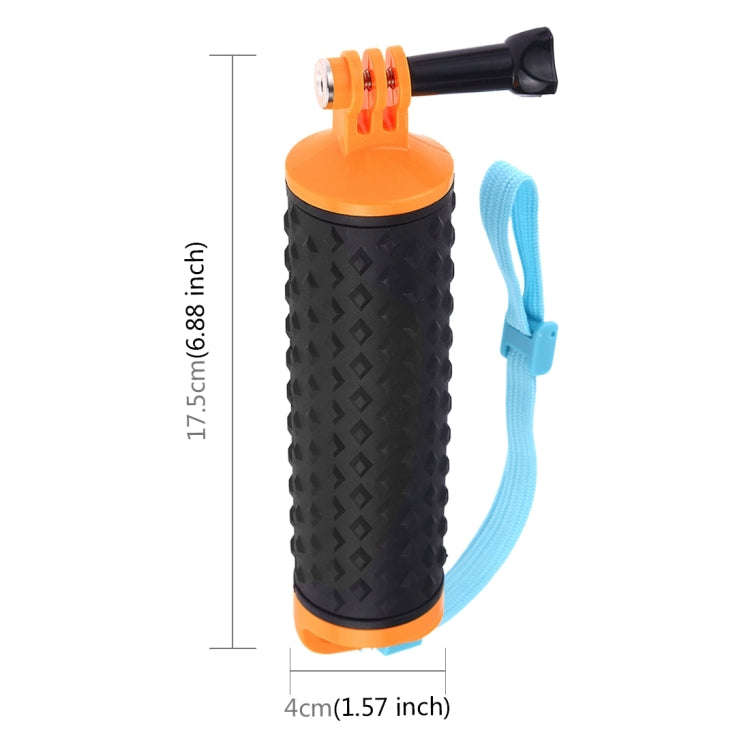 PULUZ Floating Handle Hand Grip Buoyancy Rods with Strap for GoPro HERO10 Black / HERO9 Black / H...