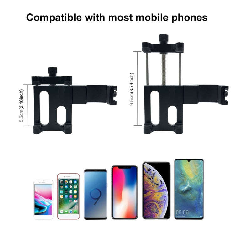 PULUZ Multifunction Aluminum Alloy Smartphone Fixing Clamp Expansion Holder Mount Bracket for DJI...