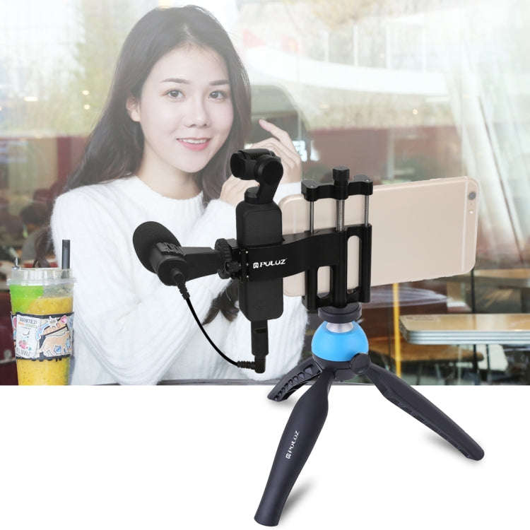 PULUZ Multifunction Aluminum Alloy Smartphone Fixing Clamp Expansion Holder Mount Bracket for DJI...