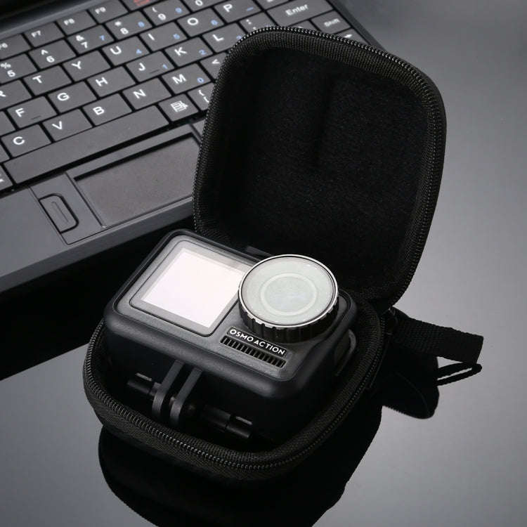 PULUZ Mini Portable Carbon Fiber Storage Bag for GoPro HERO13 Black /12 Black /11 Black /10 Black...