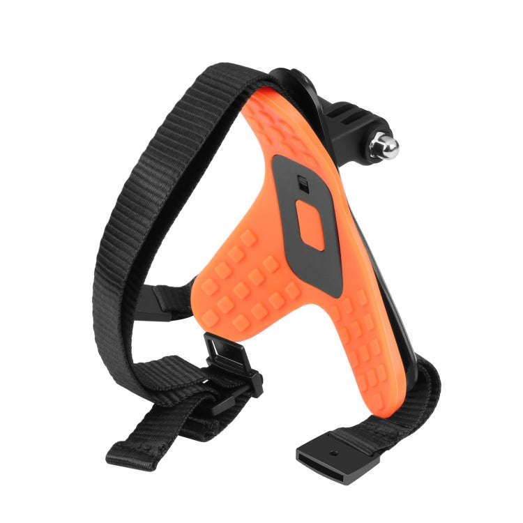PULUZ Motorcycle Helmet Chin Strap Belt Mount for GoPro, Insta360, DJI and Other Action Cameras