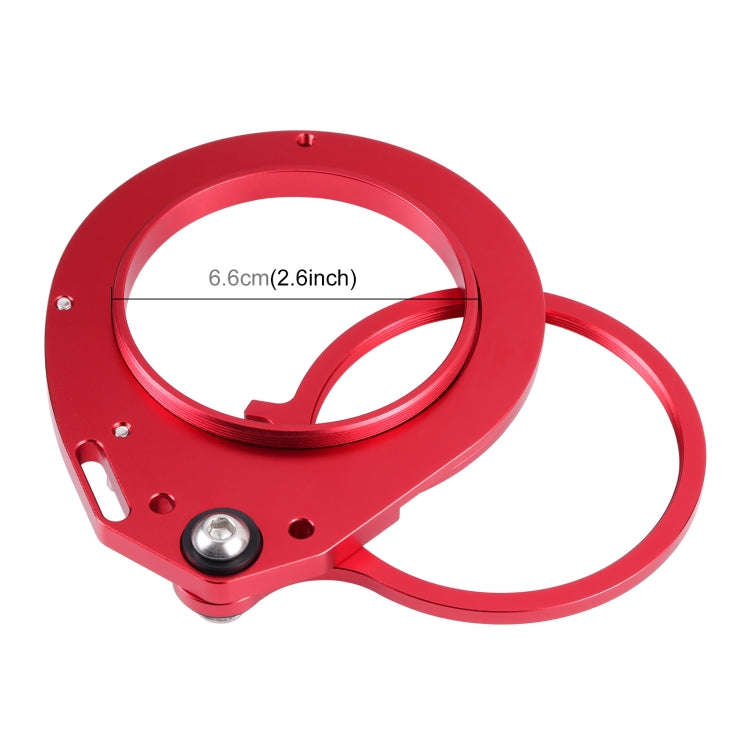 PULUZ Aluminum Alloy 67mm to 67mm Swing Wet-Lens Diopter Adapter Mount for DSLR Underwater Diving...