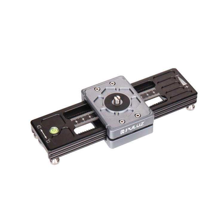 PULUZ Close-Up Shooting Desktop Fluid Drag Track Slider Aluminum Alloy Camera Video Stabilizer Ra...