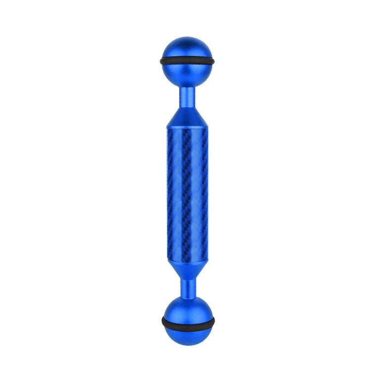 PULUZ 5 inch 13cm Length 20.8mm Diameter Dual Balls Carbon Fiber Floating Arm, Ball Diameter: 25m...
