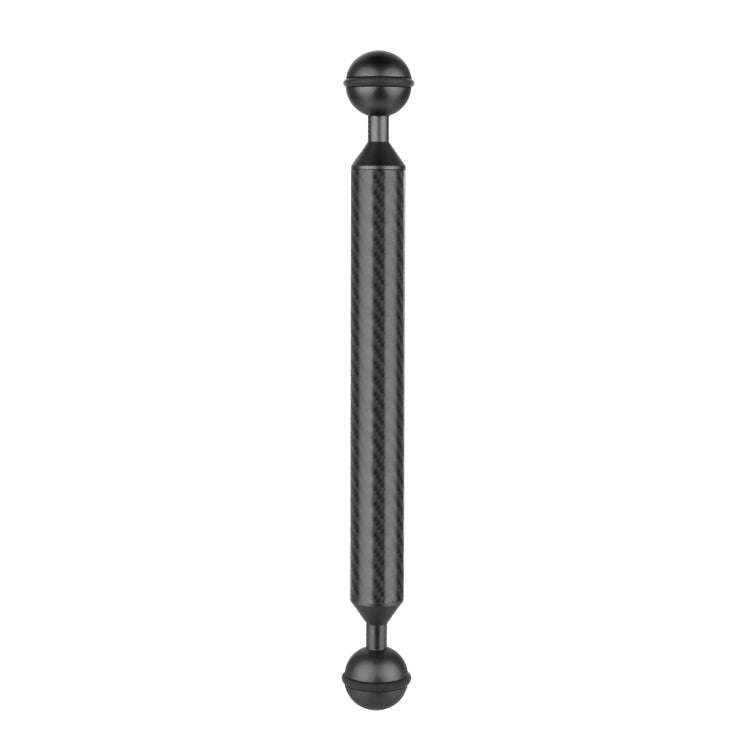PULUZ  9 inch 23cm Length 20.8mm Diameter Dual Balls Carbon Fiber Floating Arm, Ball Diameter: 25...