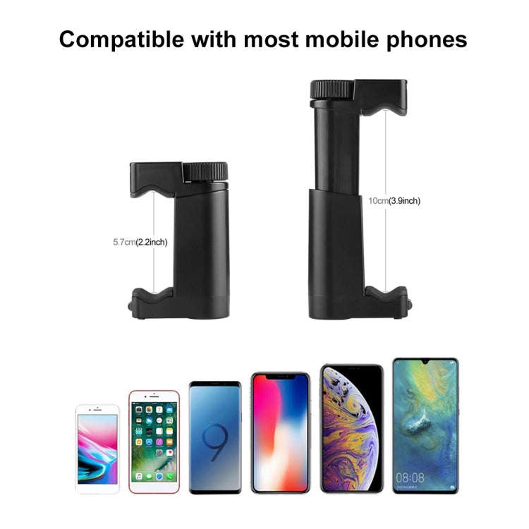 PULUZ Vlogging Live Broadcast Handheld Grip Selfie Rig Stabilizer ABS Tripod Adapter Mount with C...