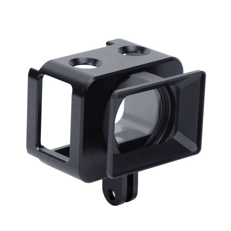 PULUZ Aluminum Alloy Protective Cage + 37mm UV Filter Lens + Lens Sunshade with Screws and Screwd...