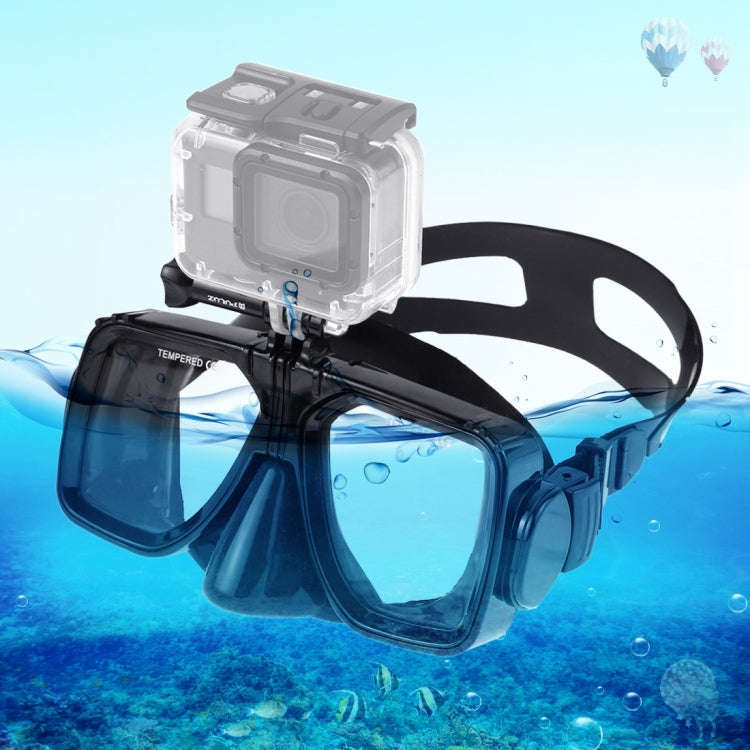 PULUZ Water Sports Diving Equipment Diving Mask Swimming Glasses for GoPro, Insta360, DJI and Oth...