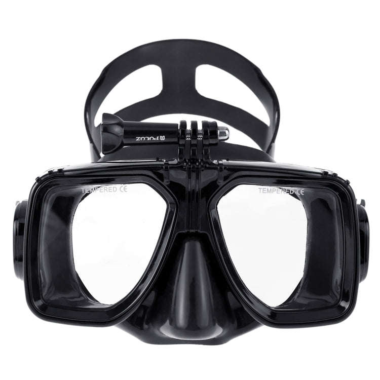 PULUZ Water Sports Diving Equipment Diving Mask Swimming Glasses for GoPro, Insta360, DJI and Oth...