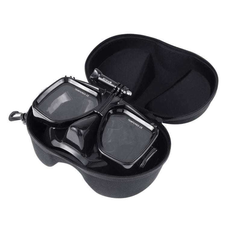 PULUZ Water Sports Diving Equipment Diving Mask Swimming Glasses for GoPro, Insta360, DJI and Oth...