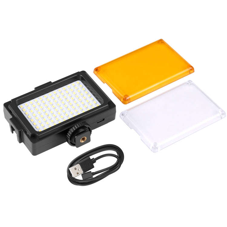 PULUZ Pocket 104 LED 1800LM Professional Vlogging Photography Video & Photo Studio Light with Whi...