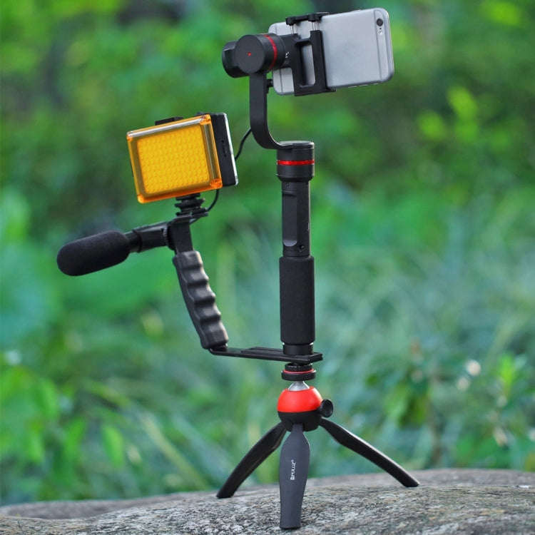 PULUZ Pocket 104 LED 1800LM Professional Vlogging Photography Video & Photo Studio Light with Whi...