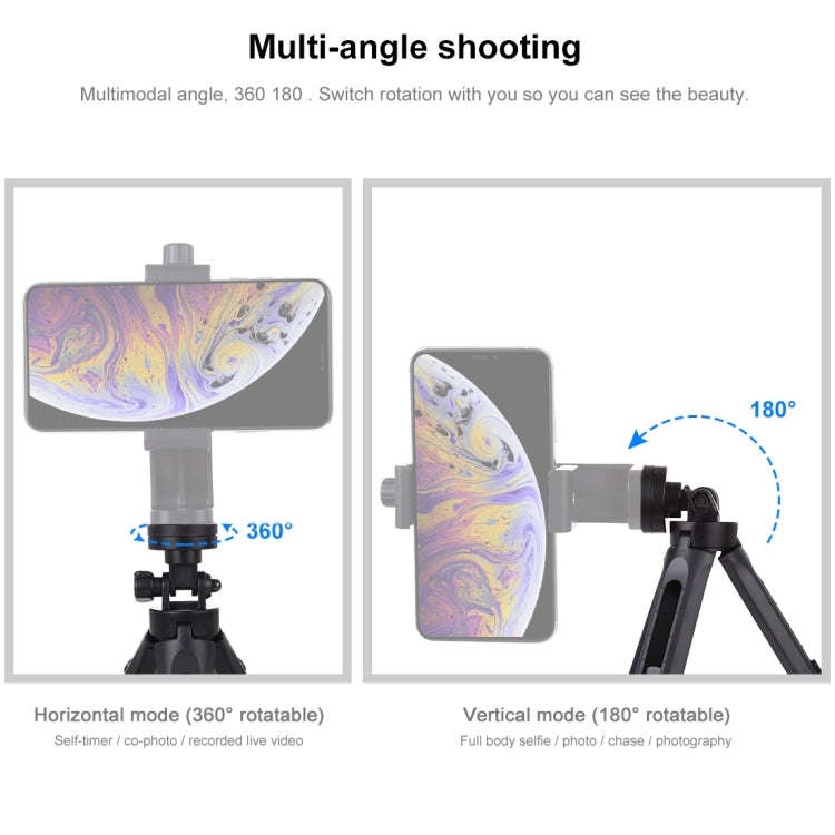 PULUZ Pocket 5-mode Adjustable Desktop Tripod Mount with 1/4 inch Screw for DSLR & Digital Camera...