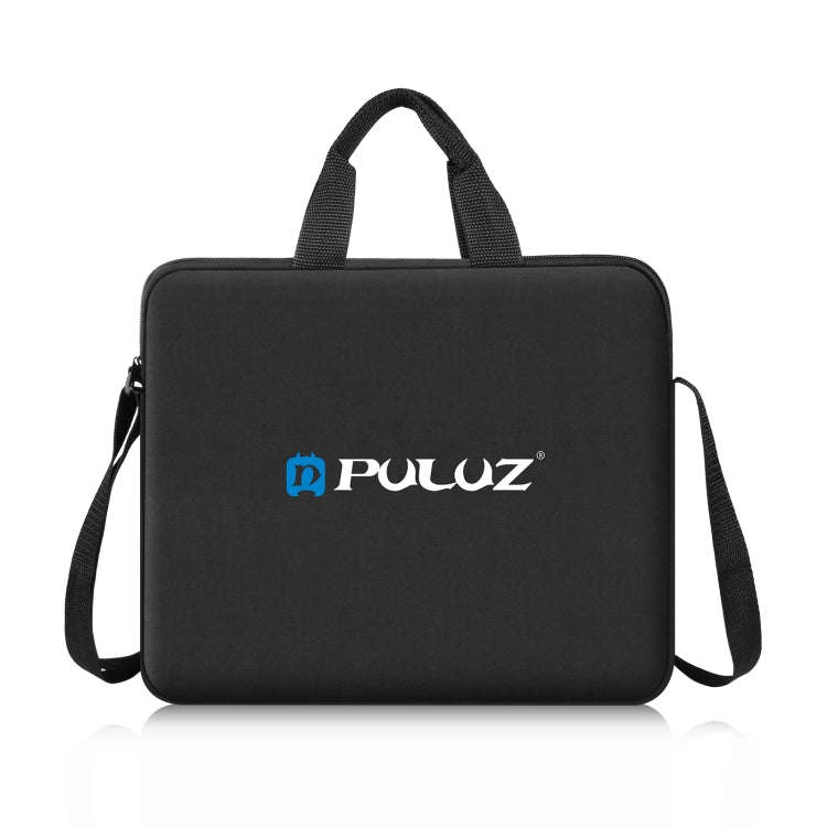 PULUZ 10 inch Ring LED Lights Portable Zipper Storage Bag Shoulder Handbags, Size: 33cm x 28cm x ...