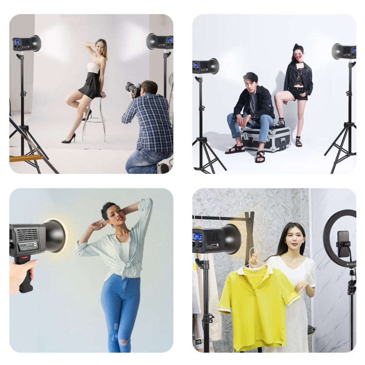 PULUZ 60W Studio Video Light 2500K-6500K Dual Color Temperature Professional Photography Fill Lig...