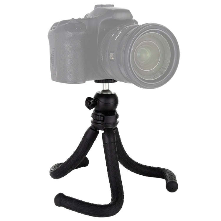 PULUZ Mini Octopus Flexible Tripod Holder with Ball Head for SLR Cameras, GoPro, Cellphone, Size:...